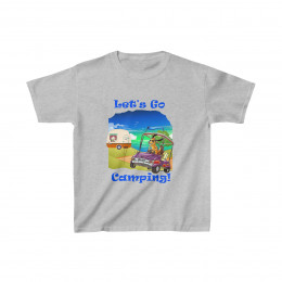Let's Go Camping Kids Heavy Cotton™ Tee